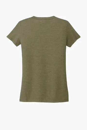 Allmade Women's Tri-Blend V-Neck Tee — view 27