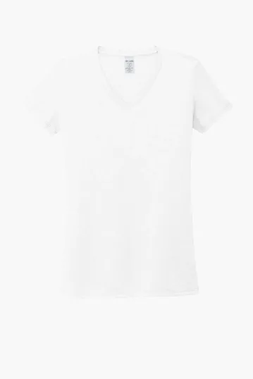 Allmade Women's Tri-Blend V-Neck Tee — view 4