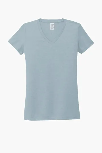 Allmade Women's Tri-Blend V-Neck Tee — view 10