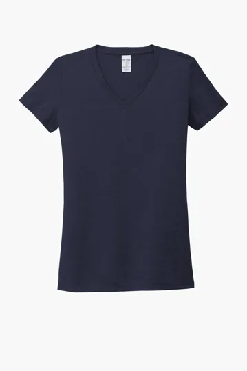Allmade Women's Tri-Blend V-Neck Tee — view 11