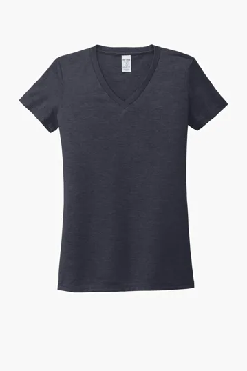 Allmade Women's Tri-Blend V-Neck Tee — view 14