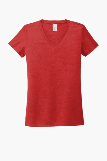 Allmade Women's Tri-Blend V-Neck Tee — view 15