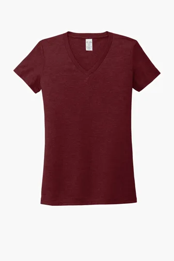 Allmade Women's Tri-Blend V-Neck Tee — view 16
