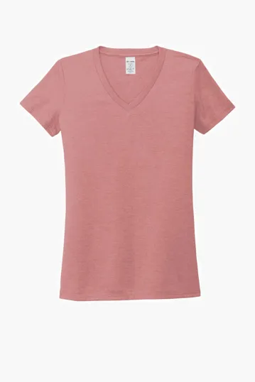 Allmade Women's Tri-Blend V-Neck Tee — view 17