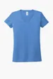 Allmade Women's Tri-Blend V-Neck Tee — view 3