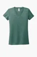 Allmade Women's Tri-Blend V-Neck Tee — view 7