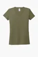 Allmade Women's Tri-Blend V-Neck Tee — view 12