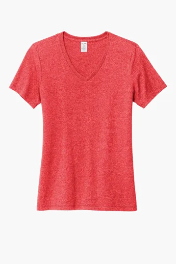 Allmade Women's Recycled Blend V-Neck Tee — view 2