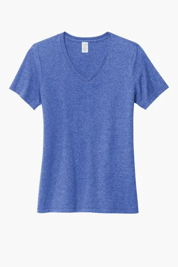 Allmade Women's Recycled Blend V-Neck Tee — view 3