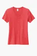 Allmade Women's Recycled Blend V-Neck Tee — view 2
