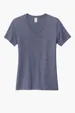 Allmade Women's Recycled Blend V-Neck Tee — view 5