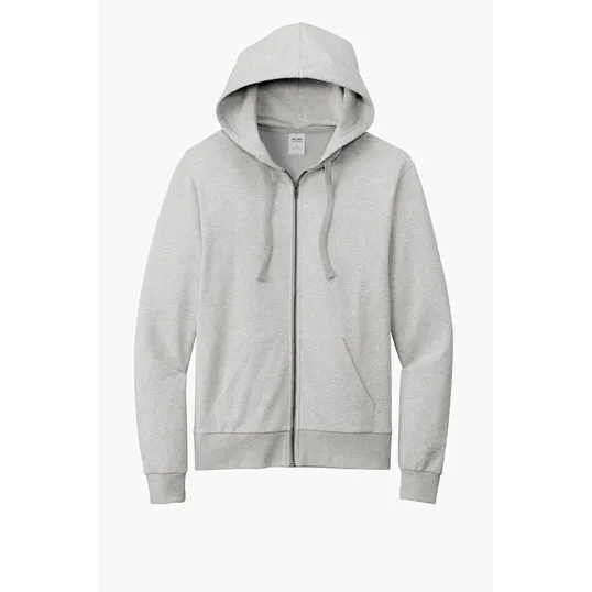 Allmade Unisex Organic French Terry Full-Zip Hoodie — view 3