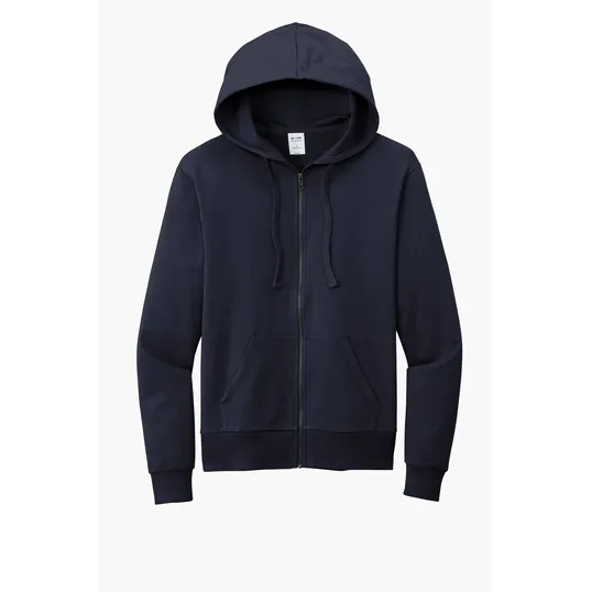 Allmade Unisex Organic French Terry Full-Zip Hoodie — view 4