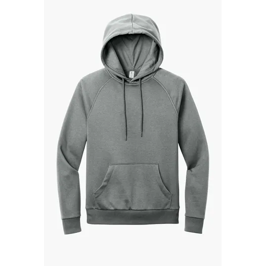 Allmade Unisex Organic CVC Fleece Pullover Hoodie — view 2