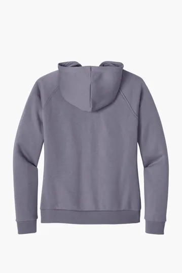 Allmade Women's Organic CVC Fleece Full-Zip Hoodie — view 6