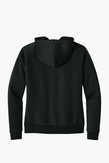 Allmade Women's Organic CVC Fleece Full-Zip Hoodie — view 10