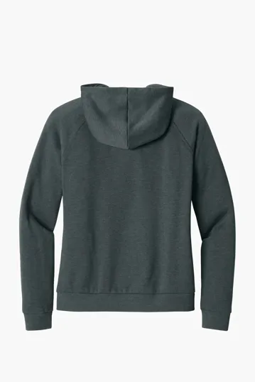 Allmade Women's Organic CVC Fleece Full-Zip Hoodie — view 11
