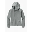 Allmade Women's Organic CVC Fleece Full-Zip Hoodie — view 2
