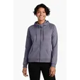 Allmade Women's Organic CVC Fleece Full-Zip Hoodie