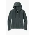 Allmade Women's Organic CVC Fleece Full-Zip Hoodie — view 9