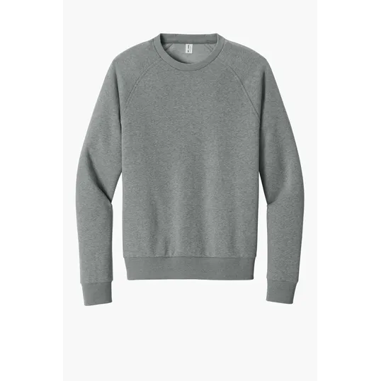 Allmade Unisex Organic CVC Fleece Crewneck Sweatshirt — view 2