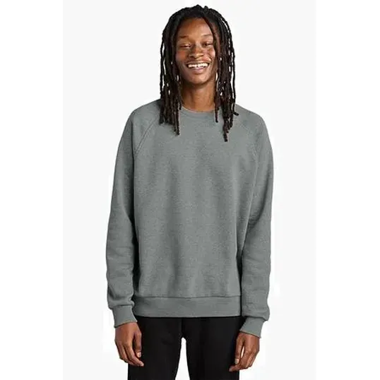 Allmade Unisex Organic CVC Fleece Crewneck Sweatshirt