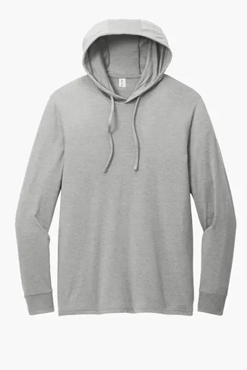 Allmade Unisex Tri-Blend Hoodie Tee — view 2