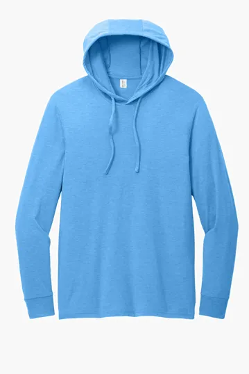 Allmade Unisex Tri-Blend Hoodie Tee — view 3