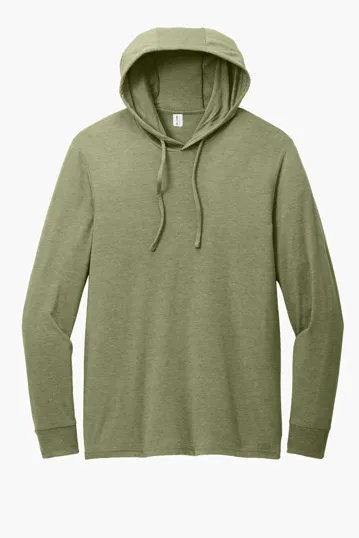 Allmade Unisex Tri-Blend Hoodie Tee — view 5
