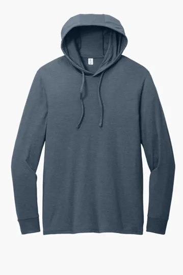 Allmade Unisex Tri-Blend Hoodie Tee — view 6