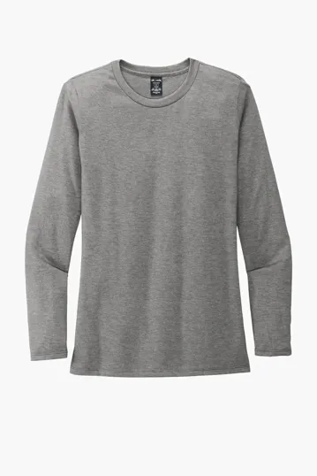 Allmade Women's Tri-Blend Long Sleeve Tee — view 2
