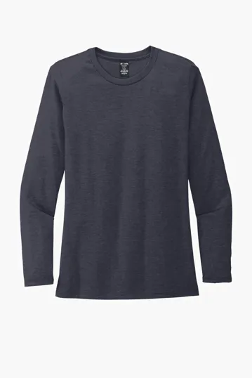 Allmade Women's Tri-Blend Long Sleeve Tee — view 7