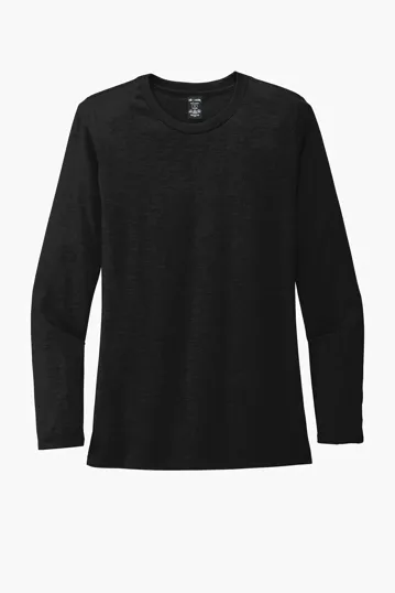 Allmade Women's Tri-Blend Long Sleeve Tee — view 9