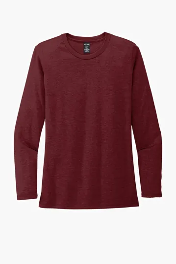 Allmade Women's Tri-Blend Long Sleeve Tee — view 10