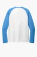 Allmade Unisex Tri-Blend Long Sleeve Colorblock Raglan — view 10
