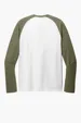 Allmade Unisex Tri-Blend Long Sleeve Colorblock Raglan — view 12