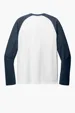Allmade Unisex Tri-Blend Long Sleeve Colorblock Raglan — view 13