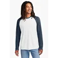 Allmade Unisex Tri-Blend Long Sleeve Colorblock Raglan