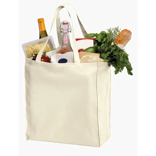 Port Authority Ideal Twill Over-the-Shoulder Grocery Tote — view 3