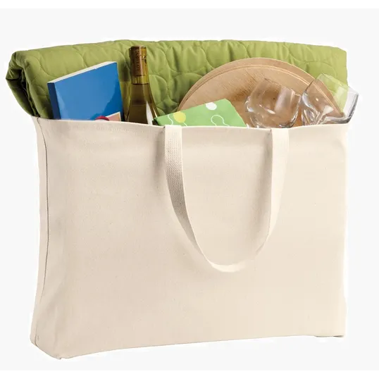 Port Authority Ideal Twill Jumbo Tote — view 5