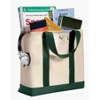 Port Authority Ideal Twill Two-Tone Shopping Tote — view 7