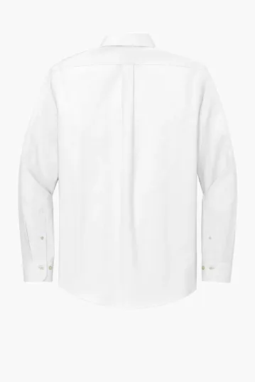 Brooks Brothers Wrinkle-Free Stretch Pinpoint Shirt — view 9