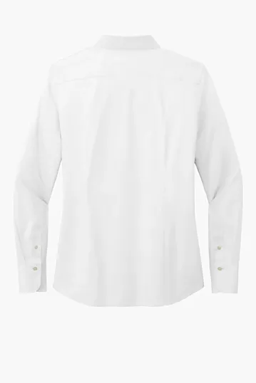 Brooks Brothers Women's Wrinkle-Free Stretch Pinpoint Shirt — view 9