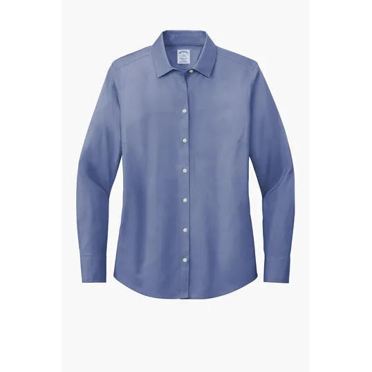Brooks Brothers Women's Wrinkle-Free Stretch Pinpoint Shirt — view 2
