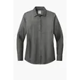 Brooks Brothers Women's Wrinkle-Free Stretch Pinpoint Shirt — view 3