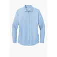 Brooks Brothers Women's Wrinkle-Free Stretch Pinpoint Shirt — view 4