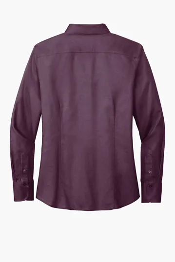 Brooks Brothers Women's Wrinkle-Free Stretch Nailhead Shirt — view 11