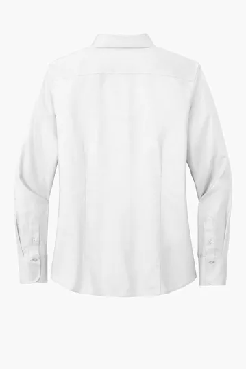 Brooks Brothers Women's Wrinkle-Free Stretch Nailhead Shirt — view 13