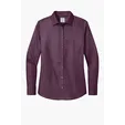 Brooks Brothers Women's Wrinkle-Free Stretch Nailhead Shirt — view 5