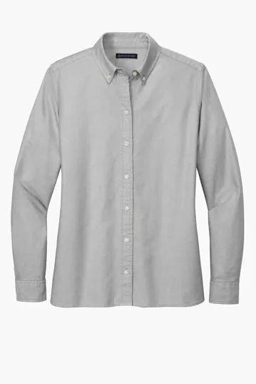 Brooks Brothers Women's Casual Oxford Cloth Shirt — view 6
